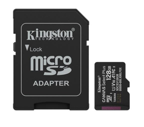 Paměťová karta Kingston Canva SelectPlus Gen3 256GB 150MB/s s adaptérem