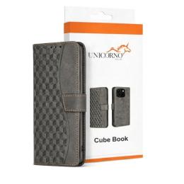 Pouzdro Cube Book pro Samsung Galaxy A16 (4G/5G) šedé