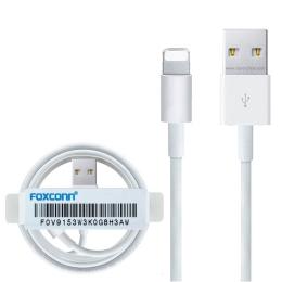 Datový kabel FOXCONN USB-A na Lightning 1m bílý
