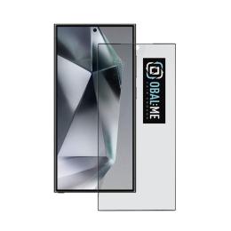 Tvrzené sklo OBAL:ME Privacy 5D pro Samsung Galaxy S24 Ultra černé