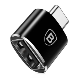 Adaptér Baseus z USB na USB-C černý