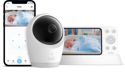 Dětská chůvička Anker eufy E21, 4K bílá