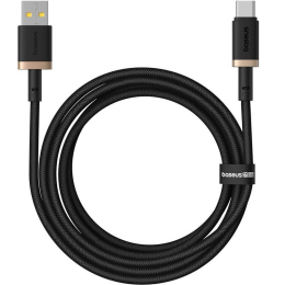 Kabel Baseus Dura USB/USB-C 2m 60W černo zlatý