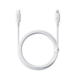 Kabel Baseus Silky USB-C/Lightning 1m 20W bílý