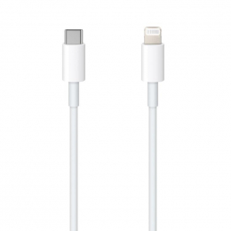 Datový kabel Setty USB-C - Lightning 1m 3A bílý