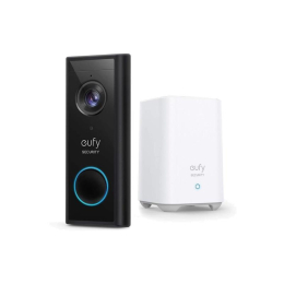 Domovní videozvonek Anker eufy S220 s centrální jednotkou Homebase 2, 2K černý