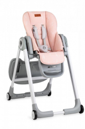 Jídelní židlička MoMi LUXURIA růžová