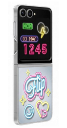Kryt Samsung FlipSuit pro Samsung Galaxy Z Flip6 EF-ZF741CTEGWW transparentní