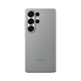 Kryt Samsung z veganské kůže pro Samsung Galaxy S25 Ultra EF-VS938PJEGWW šedý