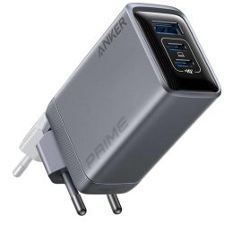 Nabíječka do sítě Anker Prime 100W, 2xUSB-C, 1xUSB-A stříbrná