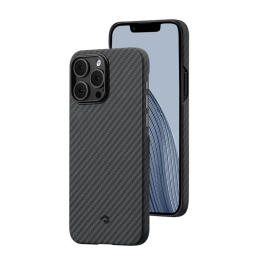 Ochranný kryt Pitaka MagEZ 3 1500D case pro iPhone 14 Pro Max černo-šedý