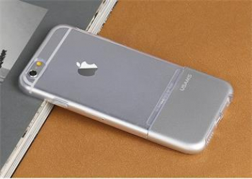 Pouzdro USAMS iPhone 6S Ease stříbrné