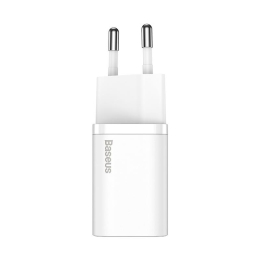 Rychlonabíječka do sítě Baseus Super Si USB-C PD QC 20W bílá