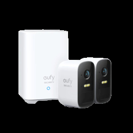 Venkovní kamera Anker eufy S210 (sada 2ks+jednotka HomeBase2), 1080p HD bílá