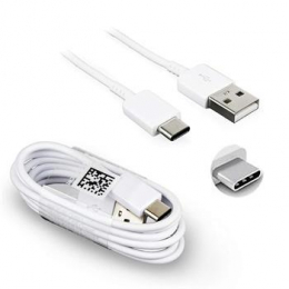 EP-DN930CWE Samsung USB-C Datový Kabel 3A 1.2m White (Bulk)