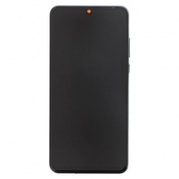 Huawei P30 Lite LCD Display + Dotyková Deska + Přední Kryt Black (pro 48MP foto)