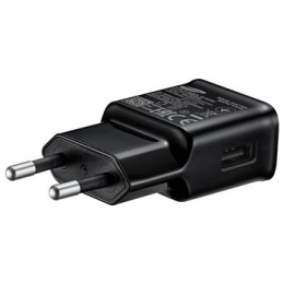 EP-TA200EBE Samsung USB-A 15W Cestovní nabíječka Black (OOB Bulk)