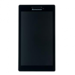 Lenovo A7-10F/A20F Tab 2 LCD Display + Dotyková Deska + Přední Kryt Black