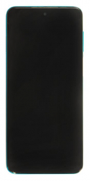 LCD Display + Dotyková Deska + Přední Kryt pro Xiaomi Redmi Note 9 Pro/9S/9 Pro Max Aurora Blue