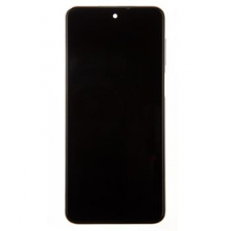 LCD Display + Dotyková Deska + Přední Kryt pro Xiaomi Redmi Note 9 Pro White (Service Pack)