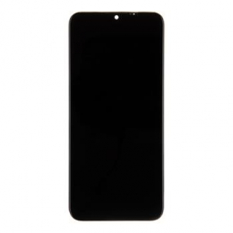 Motorola G8 Power Lite LCD Display + Dotyková Deska + Přední Kryt Black (Service Pack)
