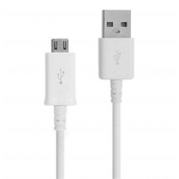 ECB-DU68WE Samsung microUSB Datový Kabel 0.8m White (Bulk)
