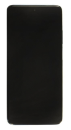 LCD Display + Dotyková Deska + Přední Kryt pro Xiaomi Mi 10T Lite Pearl Gray