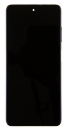 LCD Display + Dotyková Deska + Přední Kryt pro Xiaomi Mi 10T Lite Atlantic Blue