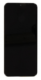 Motorola G9 Play LCD Display + Dotyková Deska + Přední Kryt  Black (Service Pack)