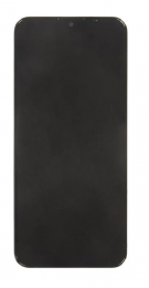 Motorola E7 Plus LCD Display + Dotyková Deska + Přední Kryt  Black (Service Pack)