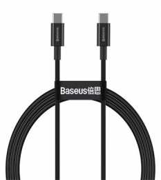 Baseus CATYS-C01 Superior Fast Charging Datový Kabel USB-C - USB-C 100W 2m Black