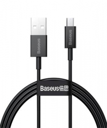 Baseus CAMYS-01 Superior Fast Charging Datový Kabel MicroUSB 2A 1m Black
