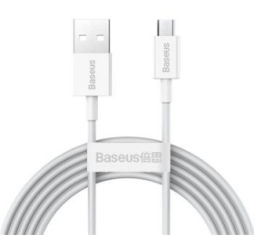 Baseus CAMYS-A02 Superior Fast Charging Datový Kabel MicroUSB 2A 2m White