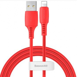 Baseus CALDC-09 Colorful Kabel USB to Lightning 2.4A 1.2m Red