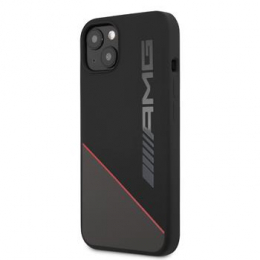 AMG Liquid Silicone Zadní Kryt pro iPhone 13 mini Black/Red