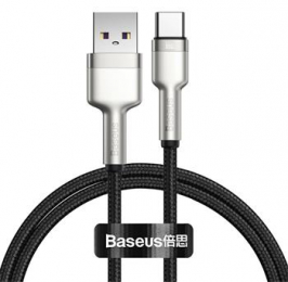 Baseus Cafule Metal Series Datový Kabel USB-USB-C 66W 1m Black