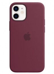 MHKQ3ZM/A Apple Silikonový kryt vč. Magsafe pro iPhone 12 mini Plum