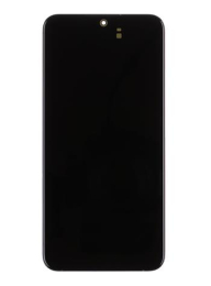 LCD display + Dotyk + Přední kryt Samsung S906B Galaxy S22+ Phantom Black (Service Pack) 
