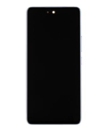 LCD display + Dotyk + Přední kryt Samsung A536B Galaxy A53 5G Awesome Blue (Service Pack) 