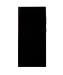 LCD display + Dotyk + Přední kryt Samsung S908B Galaxy S22 Ultra Phantom Graphite (Service Pack) 