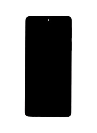 Motorola Edge 30 Pro LCD Display + Dotyková Deska + Přední Kryt Black (Service Pack)