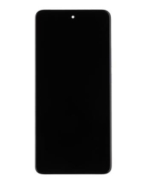 Motorola Edge 30 LCD Display + Dotyková Deska + Přední Kryt Silver (Service Pack)