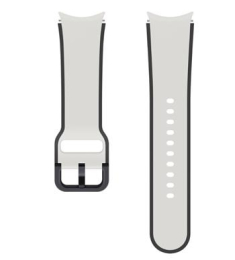 ET-STR90SJE Samsung Galaxy Watch 4/4 Classic/5/5 Pro Dvoubarevný Sportovní Řemínek 20mm S/M Sand