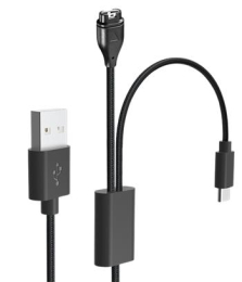 Tactical USB Nabíjecí Kabel 2v1 pro Garmin Fenix 7/8, Tactix 8 + USB-C