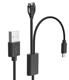 Tactical USB Nabíjecí Kabel 2v1 pro Garmin Fenix 7/8, Tactix 8 + USB-C