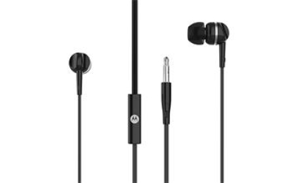 Motorola Drátová Sluchátka 3,5mm Pace 105 Black