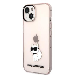 Karl Lagerfeld IML Choupette NFT Zadní Kryt pro iPhone 14 Plus Pink