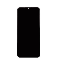 LCD display + Dotyk + Přední kryt Samsung A236 Galaxy A23 5G Black (Service Pack)