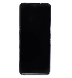 LCD display + Dotyk + Přední Kryt Samsung F721 Galaxy Z Flip 4 5G Blue (Service Pack)