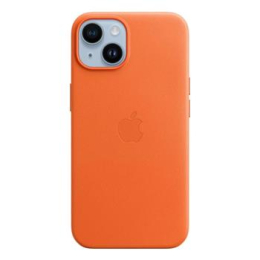 MPPF3ZM/A Apple Kožený Kryt vč. MagSafe pro iPhone 14 Plus Orange